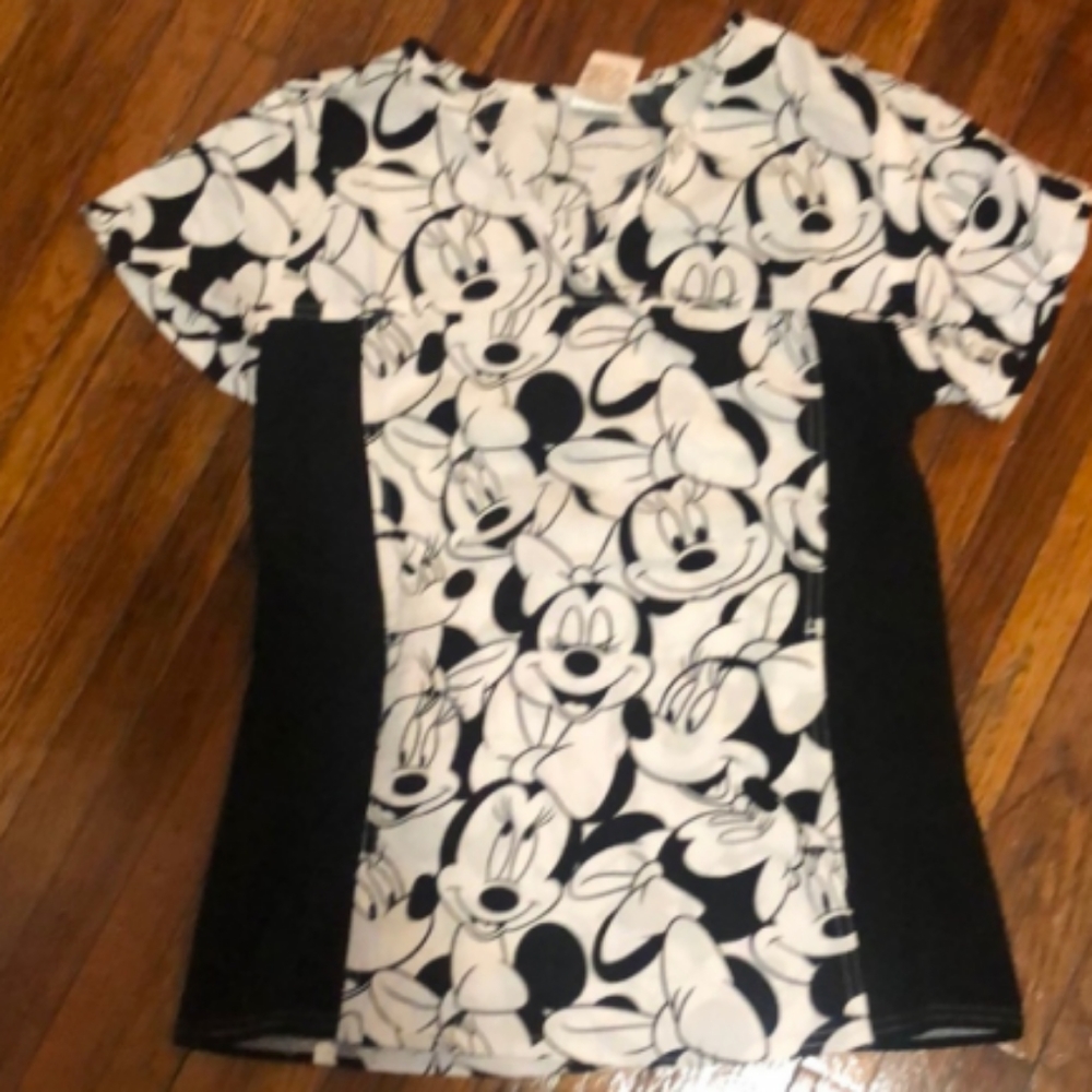 Disney Mickey mouse xs scrub top